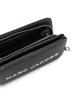 Women Marc Jacobs The Textured Tag Compact Mini Wallet -Marc Jacobs 13882011 17890186 1000
