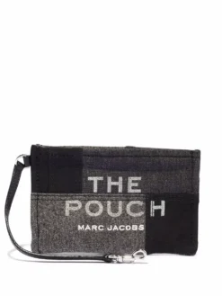 Women Marc Jacobs The Pouch Denim Makeup Bag