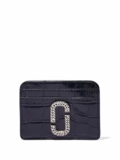 Women Marc Jacobs The Snapshot Crocodile-embossed Cardholder