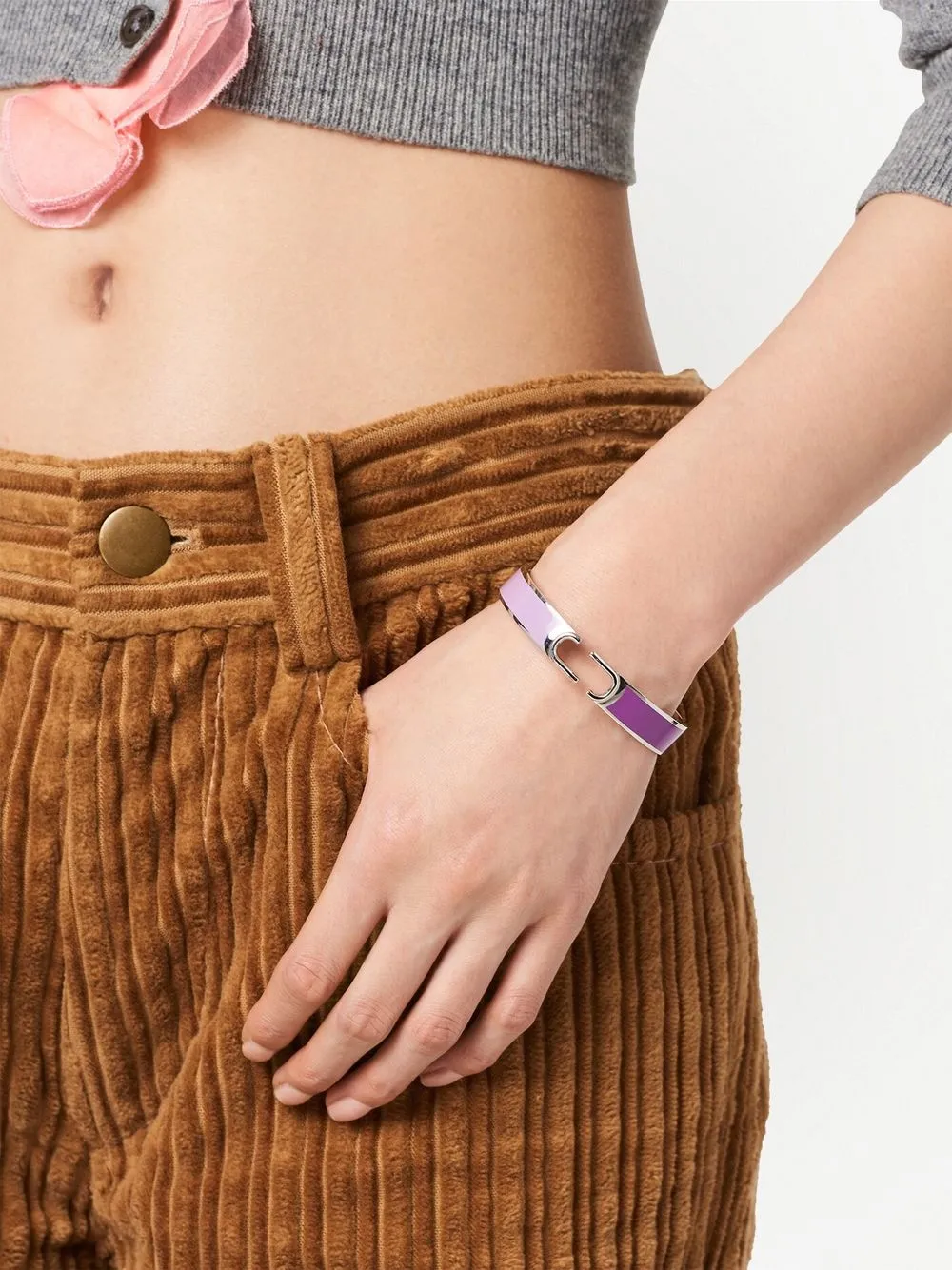 Women Marc Jacobs Hinge Bangle Bracelet 2 Women Marc Jacobs Hinge Bangle Bracelet - Image 2