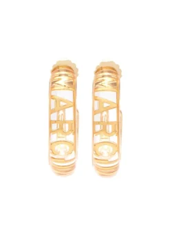 Women Marc Jacobs Monogram Hoop Earrings