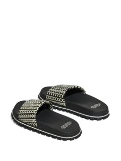 Women Marc Jacobs Monogram Print Slides -Marc Jacobs 18716466 40920801 1000
