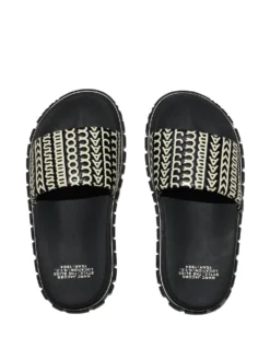 Women Marc Jacobs Monogram Print Slides -Marc Jacobs 18716466 40920805 1000