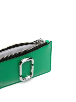 Women Marc Jacobs Logo-plaque Leather Purse -Marc Jacobs 18731796 41639356 1000