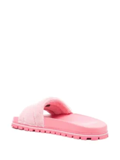 Women Marc Jacobs Logo-embroidered Slides -Marc Jacobs 18845417 40949033 1000