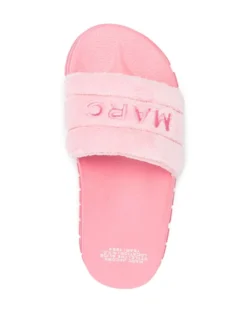 Women Marc Jacobs Logo-embroidered Slides -Marc Jacobs 18845417 40951000 1000