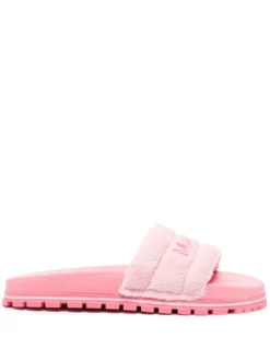 Women Marc Jacobs Logo-embroidered Slides