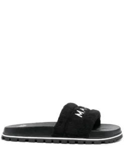 Women Marc Jacobs Embroidered-logo Slides