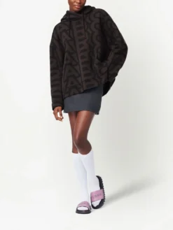 Women Marc Jacobs Logo-embossed Leather Slides -Marc Jacobs 19134989 42450622 1000