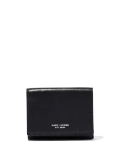 Women Marc Jacobs Engraved-logo Tri-fold Wallet