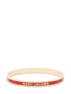Women Marc Jacobs The Medallion Logo-print Bangle