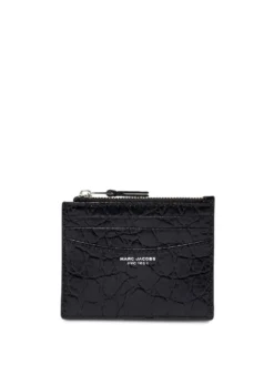 Women Marc Jacobs The Zip Crocodile-effect Cardholder