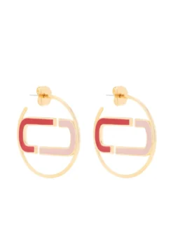 Women Marc Jacobs Enamel Hoop Earrings