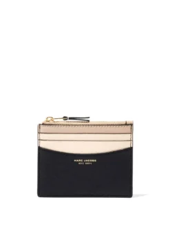 Women Marc Jacobs The Zip Leather Cardholder