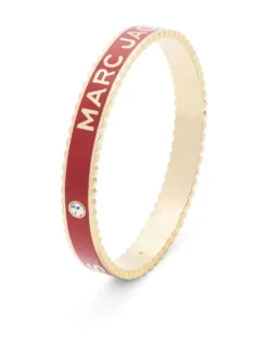 Women Marc Jacobs Crystal-embellished Logo-print Bangle -Marc Jacobs 19138021 43246654 1000