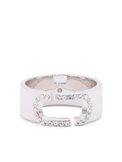 Women Marc Jacobs Crystal-embellished Band Ring