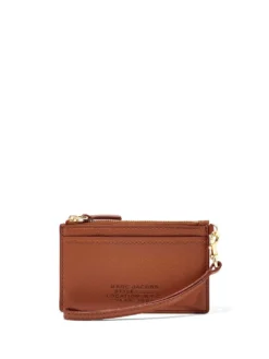Women Marc Jacobs The Top Zip Logo-print Wallet