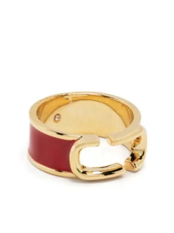 Women Marc Jacobs Logo-plaque Ring