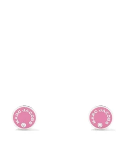 Women Marc Jacobs Enamel-logo Stud Earrings -Marc Jacobs 19598667 44953997 1000