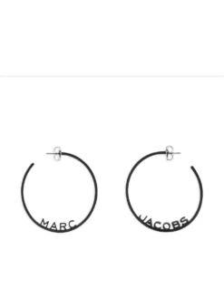 Women Marc Jacobs The Monogram Hoops DTM Earrings -Marc Jacobs 19598682 44956291 1000