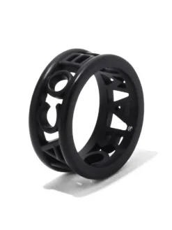 Women Marc Jacobs The Monogram Metal Logo Ring -Marc Jacobs 19600095 44952778 1000