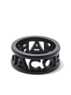 Women Marc Jacobs The Monogram Metal Logo Ring -Marc Jacobs 19600095 44954516 1000