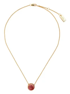 Women Marc Jacobs Circular Pendant Necklace -Marc Jacobs 19621513 44006704 1000