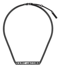 Women Marc Jacobs Logo Plaque Necklace