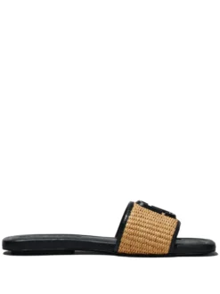 Women Marc Jacobs Raffia-strap Flat Sandals