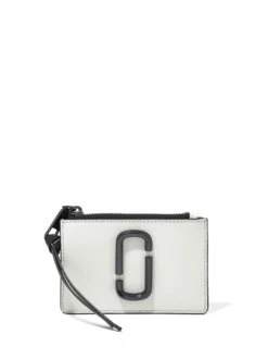 Women Marc Jacobs The Top Zip Leather Wallet