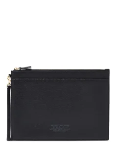 Women Marc Jacobs Debossed-logo Leather Wristlet