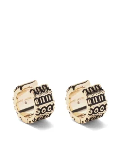 Women Marc Jacobs The Monogram-engraved Earrings -Marc Jacobs 19983117 50253078 1000