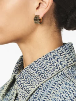Women Marc Jacobs The Monogram-engraved Earrings -Marc Jacobs 19983117 50253081 1000