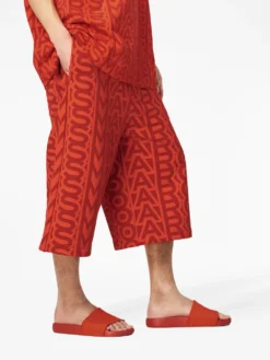 Women Marc Jacobs X Melissa Logo-embossed Slides -Marc Jacobs 19983124 50329398 1000