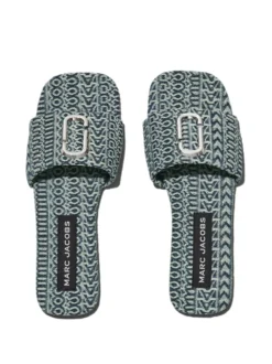 Women Marc Jacobs The J Denim Slides -Marc Jacobs 19983154 50325613 1000