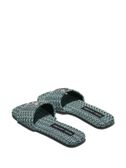 Women Marc Jacobs The J Denim Slides -Marc Jacobs 19983154 50325614 1000