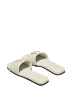 Women Marc Jacobs The J Marc Leather Slides -Marc Jacobs 19983160 50251624 1000