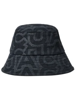 Women Marc Jacobs The Monogram Denim Bucket Hat