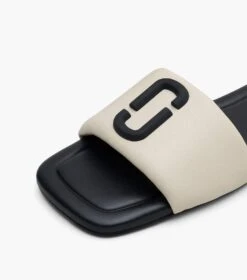 Marc Jacobs The J Marc Colorblock Sandal BLACK/WHITE -Marc Jacobs MJI 2F3FFL006F06 005 F8F8F8 1 1 ALT5