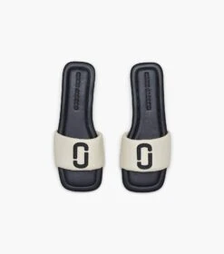 Marc Jacobs The J Marc Colorblock Sandal BLACK/WHITE -Marc Jacobs MJI 2F3FFL006F06 005 F8F8F8 1 1 ALT7