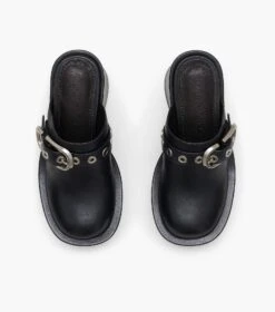 Marc Jacobs The J Marc Leather Clog BLACK -Marc Jacobs MJI 2F3FMC009F03 001 F8F8F8 1 1 ALT6