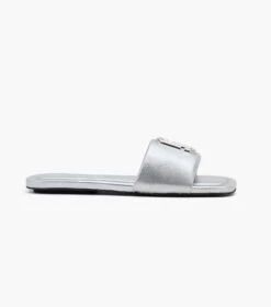 Marc Jacobs The J Marc Metallic Sandal SILVER -Marc Jacobs MJI 2F3FSA118F07 040 F8F8F8 1 1 ALT2