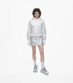 Marc Jacobs The Metallic Lazy Runner SILVER -Marc Jacobs MJI 2F3FSN001F01 040 F8F8F8 1 1 ALT1