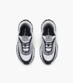 Marc Jacobs The Lazy Runner WHITE/BLACK -Marc Jacobs MJI 2F3FSN001F08 116 F8F8F8 1 1 ALT7