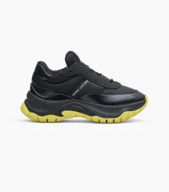 Marc Jacobs The Lazy Runner BLACK/YELLOW -Marc Jacobs MJI 2F3FSN001F08 784 F8F8F8 1 1 ALT2