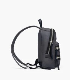 Marc Jacobs The Biker Nylon Medium Backpack DARK SHADOW -Marc Jacobs MJI 2F3HBP029H02 061 F8F8F8 1 1 ALT2