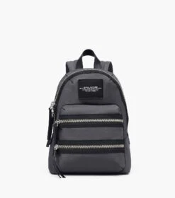 Marc Jacobs The Biker Nylon Medium Backpack DARK SHADOW -Marc Jacobs MJI 2F3HBP029H02 061 F8F8F8 1 1 MAIN 2