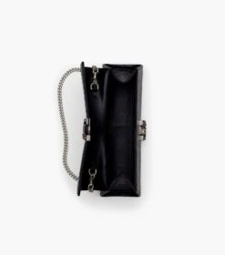 Marc Jacobs The Croc-Embossed St. Marc Convertible Clutch BLACK -Marc Jacobs MJI 2F3HCL019H01 001 F8F8F8 1 1 ALT4