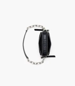 Marc Jacobs The Croc-Embossed Shoulder Snapshot BLACK -Marc Jacobs MJI 2F3HCR018H01 001 F8F8F8 1 1 ALT4