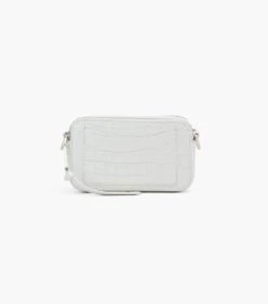 Marc Jacobs The Croc-Embossed Shoulder Snapshot COTTON -Marc Jacobs MJI 2F3HCR018H01 137 F8F8F8 1 1 ALT3